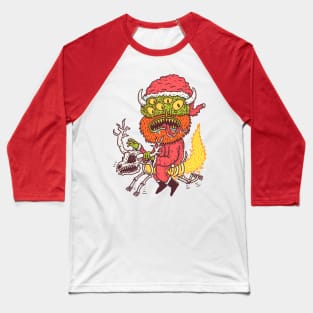 Alien Santa Baseball T-Shirt